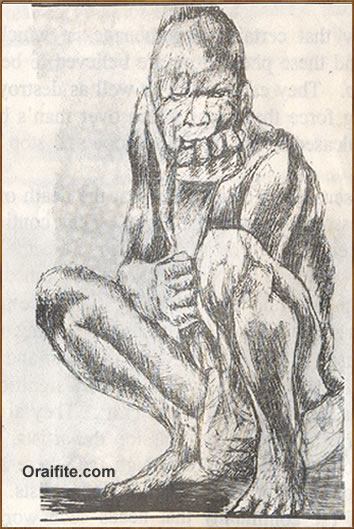 An Osu - Artist Impression in Oraifite.
