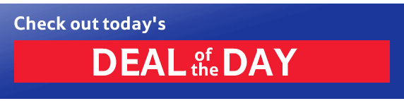 Deal of the Day Check out today's great offer 