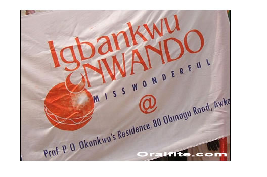 Igbankwu Nwando Igbo Wedding Picture 1 of Miss Wonderful.