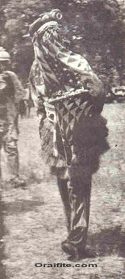 Mgbada Mask from Ibolo.
