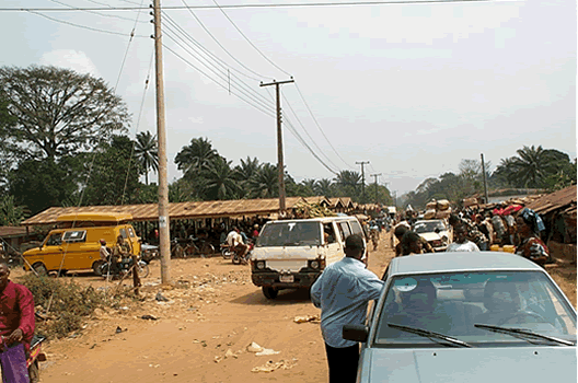 Nkwo Ozulogu Market 2003 Picture.