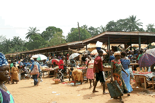 Nkwo Ozulogu Market 2003 Picture.