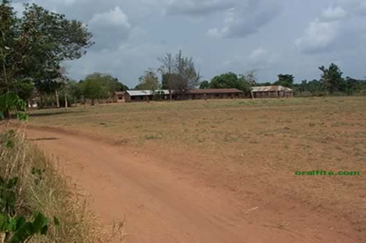 Close view of Oraifite Boys Secondary School Isingwu.