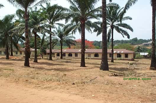 Down view of Oraifite Boys Secondary School Isingwu.