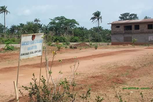 Close Up of Sacred Heart College Isingwu Oraifite.