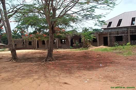 Compound view of St George's Catholic Church Ifite.