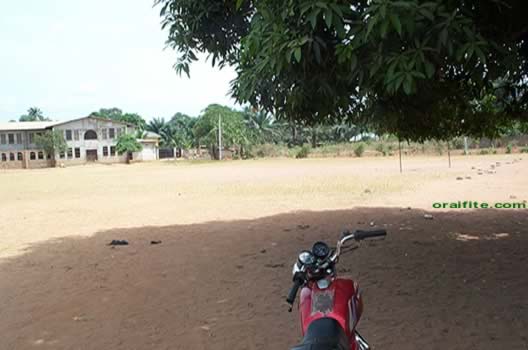Side view of St Mary Catholic Church Primary School Isingwu Oraifite.