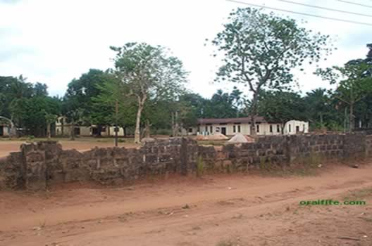 Far view of St Matthew Church Ifite.
