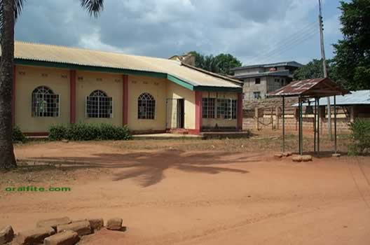 Rear view of St Pauls Church Umuezopi Oraifite.