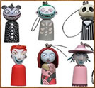 Nightmare Before Christmas Light Up Key Chain Set